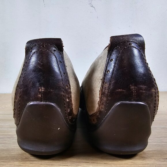 Merrell Plaza Bandeau Womens Mary Jane Shoes Outdoor Dark Taupe Suede Size 9 - Picture 7 of 14